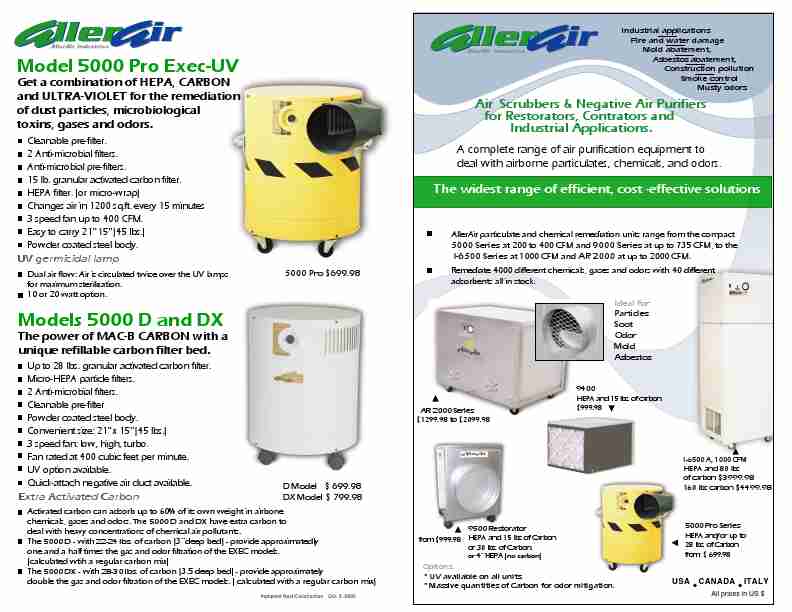 AllerAir Air Cleaner 5000 DX-page_pdf